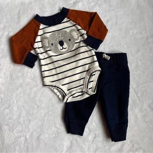Carter’s 2 Piece Koala Bodysuit and Pant Set